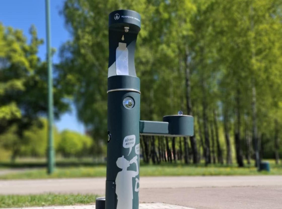 Klaipėdiečiai kviečiami pasipildyti savo gertuves: mieste jau veikia 33 vandens gertuvės